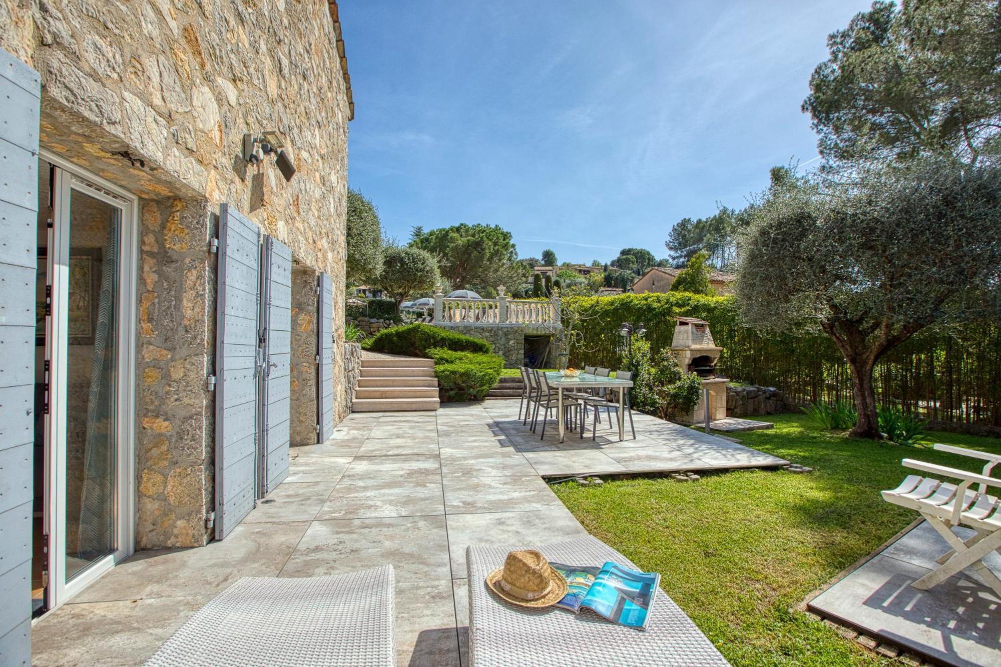 Gite Les Pins Climatise Piscine Chauffee Jardin Peymeinade ภายนอก รูปภาพ