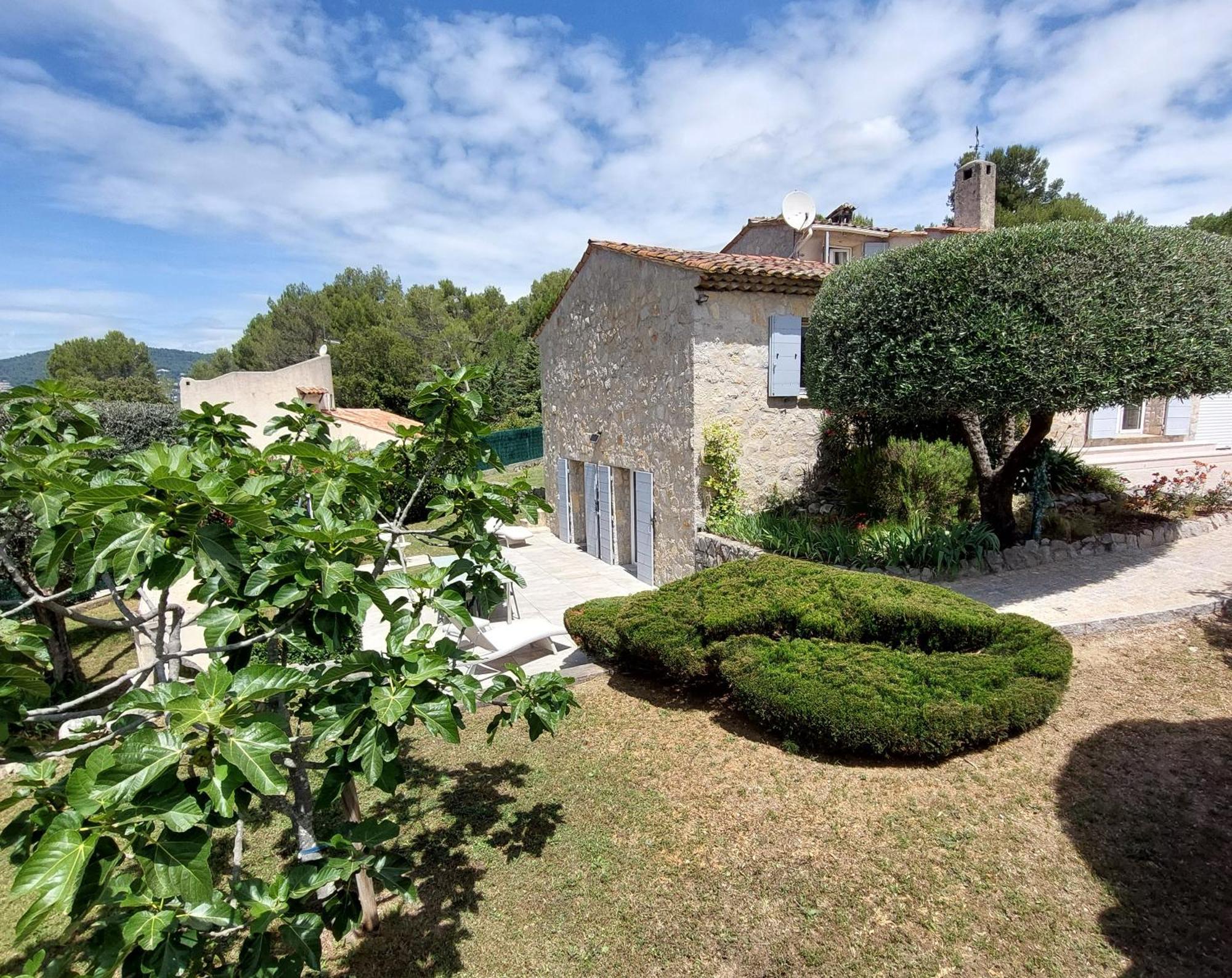 Gite Les Pins Climatise Piscine Chauffee Jardin Peymeinade ภายนอก รูปภาพ
