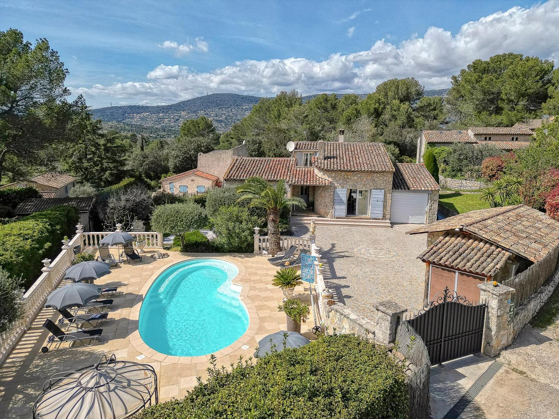 Gite Les Pins Climatise Piscine Chauffee Jardin Peymeinade ภายนอก รูปภาพ